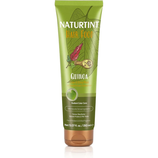 Naturtint Hair Food Quinoa Mask front view of packaging for color protection