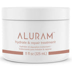 Aluram Hydrate and Repair Hair Treatment front view jar