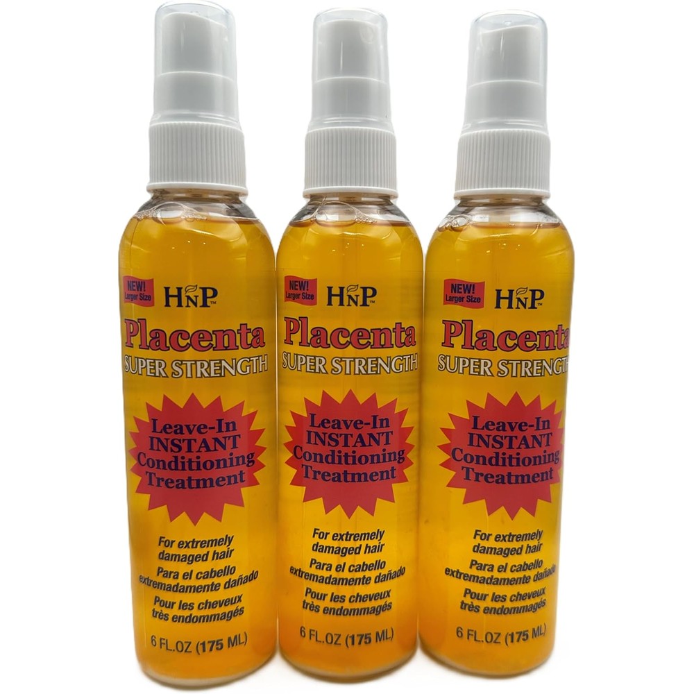 HASK Placenta Leave-In Conditioning Treatment front view bottle packaging