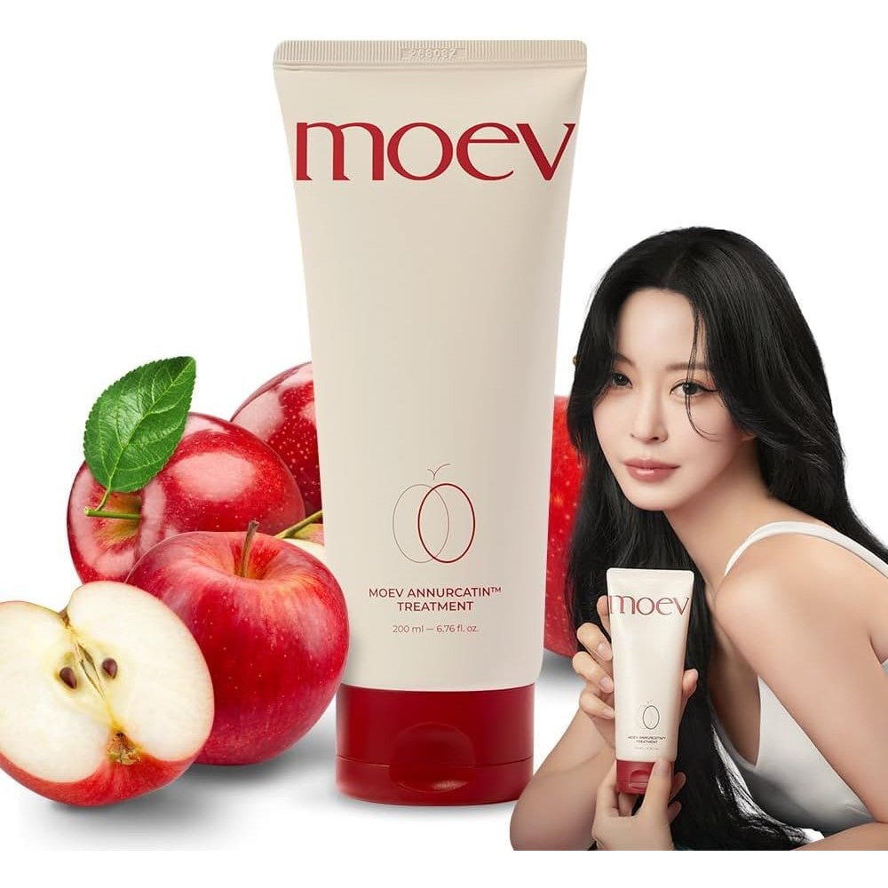 Moev Annurcatin Hair Treatment Mask front view showcasing the premium packaging for deep damage repair.