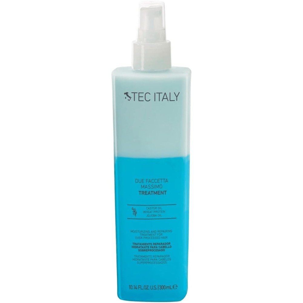Tec Italy Due Faccetta Massimo Hydro Nourishing Hair Treatment front view spray bottle
