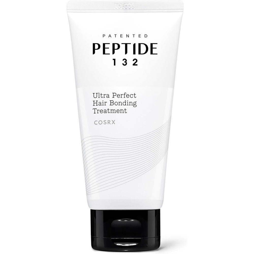 COSRX PEPTIDE 132 Ultra Perfect Hair Bonding Treatment tube front view authentic beauty product