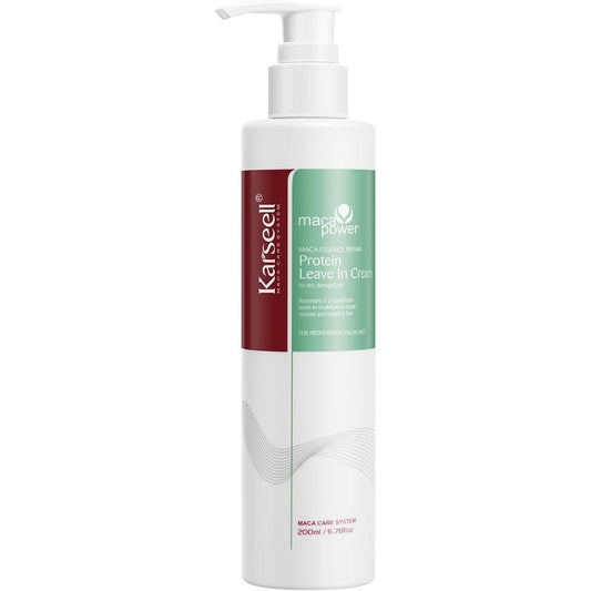 Karseell Repair Protein Cream Leave In Conditioner front view bottle for dry hair treatment