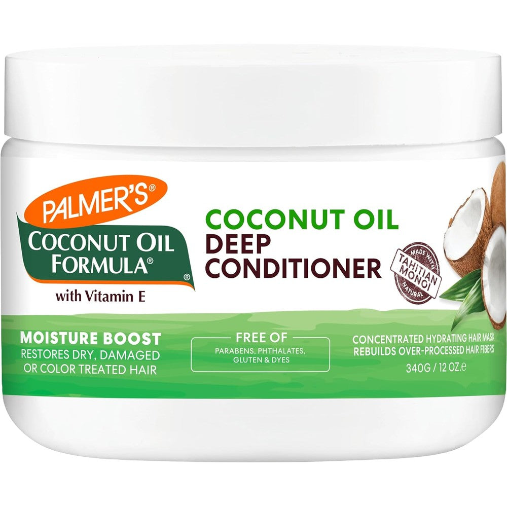Palmer's Coconut Oil Formula Moisture Boost Deep Hair Conditioner front view jar