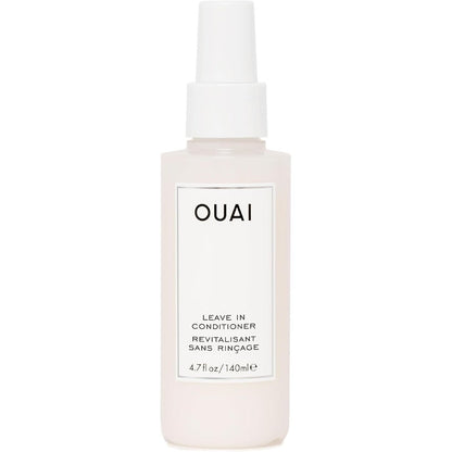 OUAI Leave In Conditioner and Heat Protectant Spray 140ml front view bottle