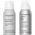 Living Proof Advanced Clean Dry Shampoo and Volume Spray travel set front view