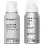 Living Proof Advanced Clean Dry Shampoo and Volume Spray travel set front view