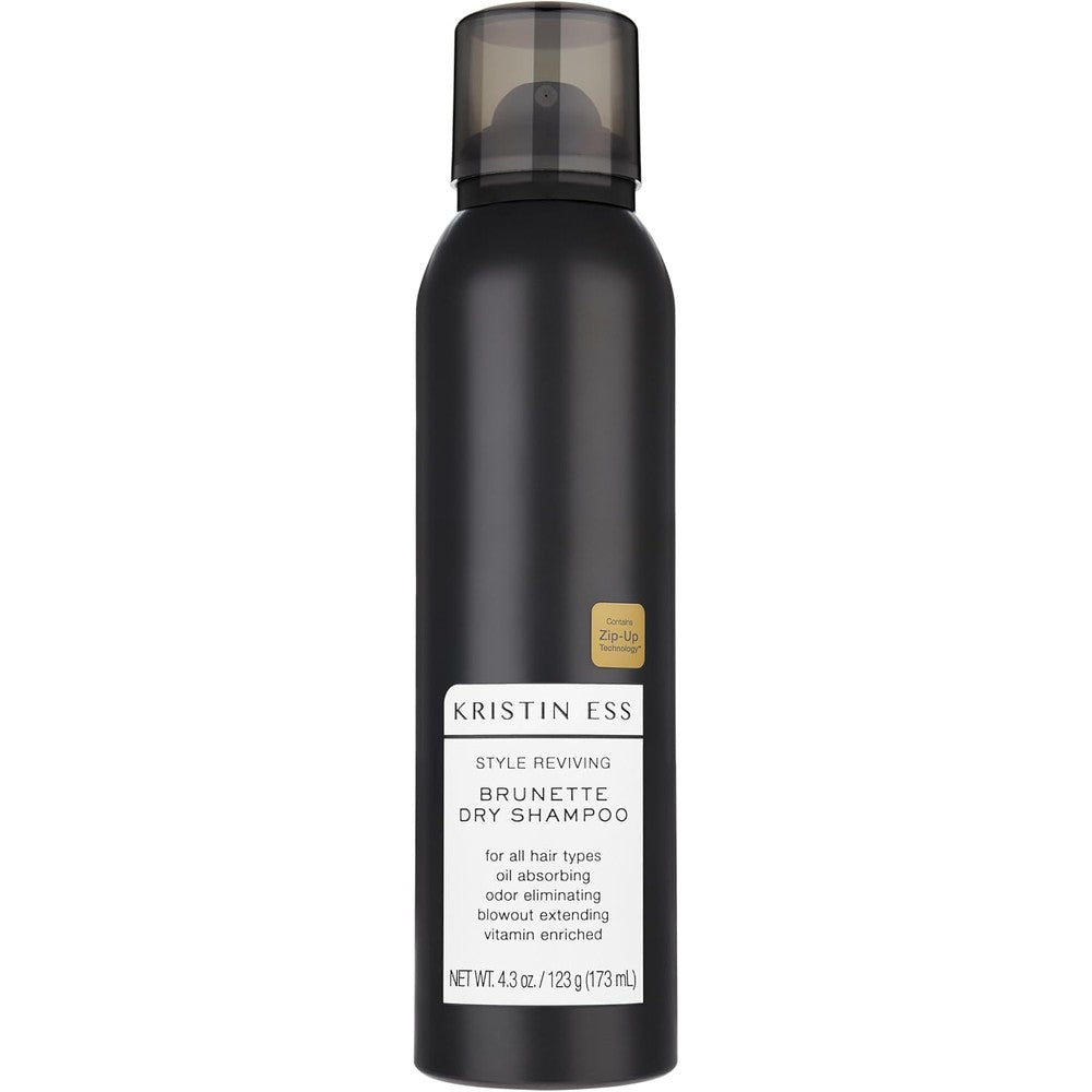 Kristin Ess Brunette Dry Shampoo spray for dark and brown hair oil absorption