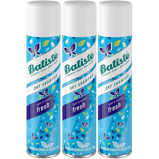 Batiste Instant Hair Refresh Dry Shampoo Fresh 3 Pack front view