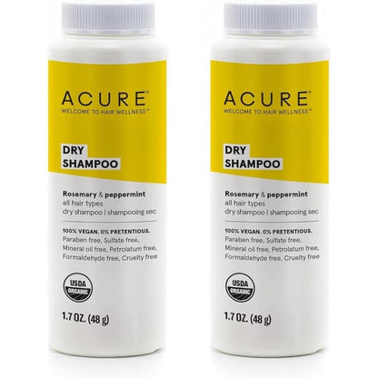 Acure Dry Shampoo Mini Powder 1.7 Ounce front view