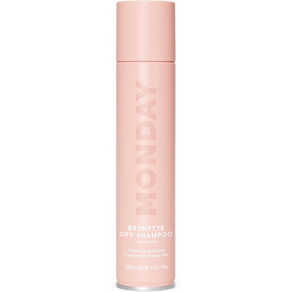 Monday Haircare Brunette Dry Shampoo 200ml front view for dark hair