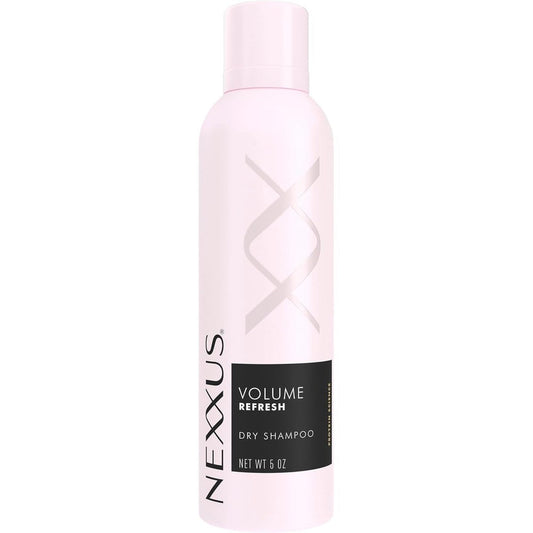 Nexxus Volume Refresh Dry Shampoo five ounce bottle front view for hair volumizing