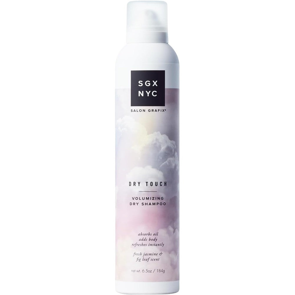 SGX NYC Dry Touch Volumizing Dry Shampoo 6.5 Ounce front bottle view showing vegan formula label