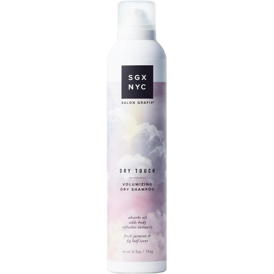 SGX NYC Dry Touch Volumizing Dry Shampoo 6.5 Ounce front bottle view showing vegan formula label