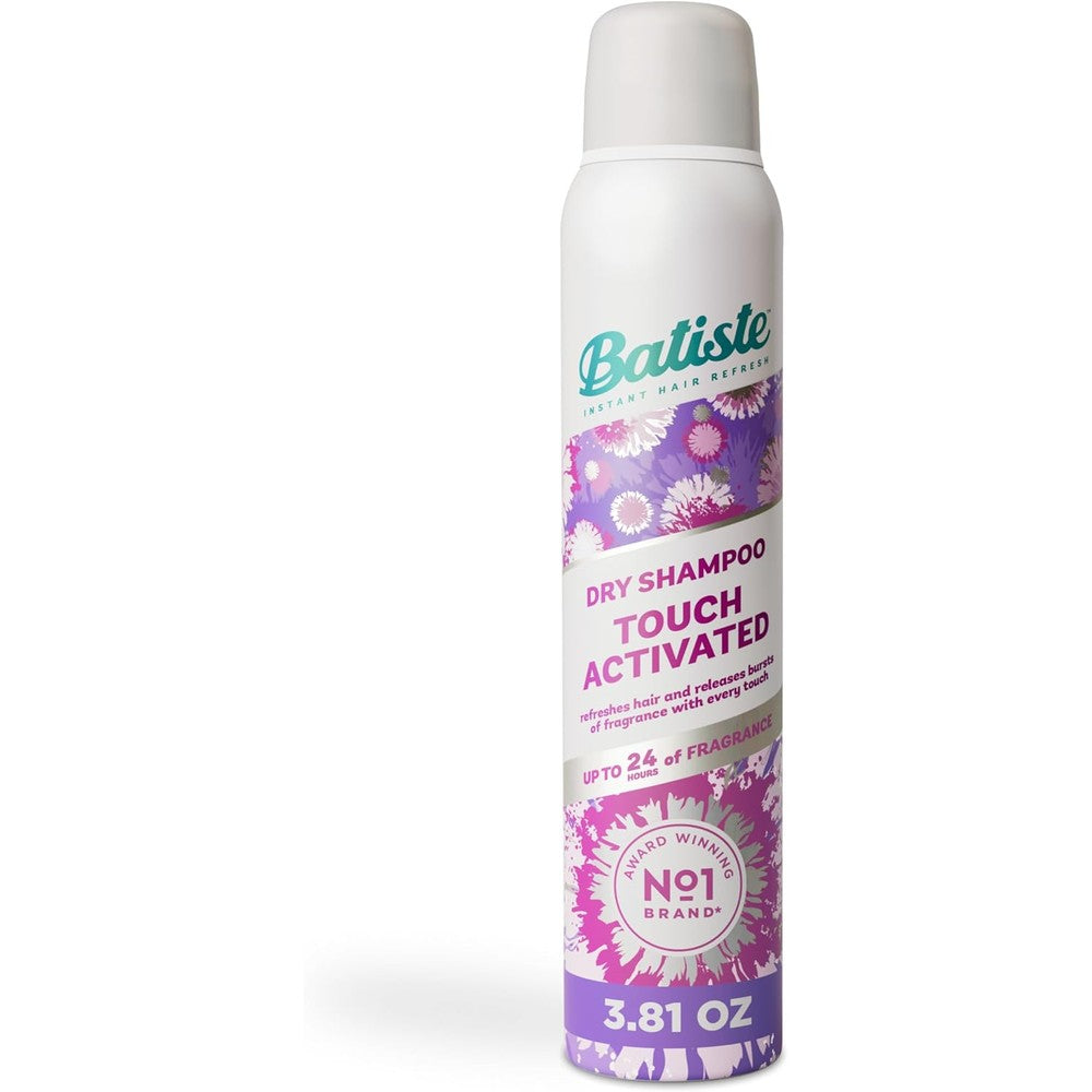 Batiste Touch Activated Dry Shampoo front view 3.81 Ounce bottle