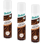 Batiste dry shampoo front view of three cans packaging