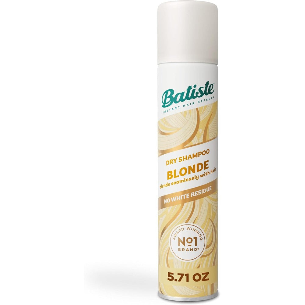 Batiste Brilliant Blonde Dry Shampoo 5.71 ounce aerosol bottle front view