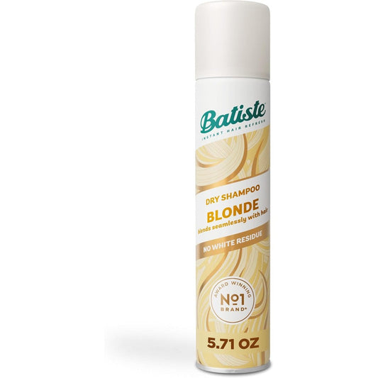 Batiste Brilliant Blonde Dry Shampoo 5.71 ounce aerosol bottle front view