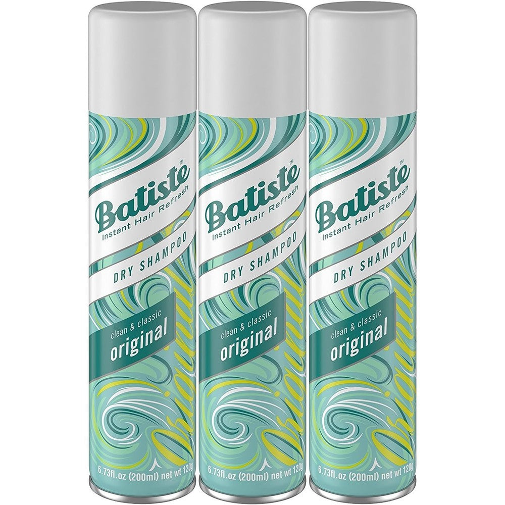 Batiste dry shampoo original fragrance front view bottle pack