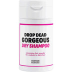 Handmade Heroes drop dead gorgeous dry shampoo powder front view packaging