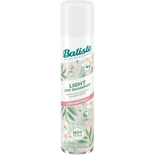 Batiste Light Dry Shampoo Zen Matcha front view bottle