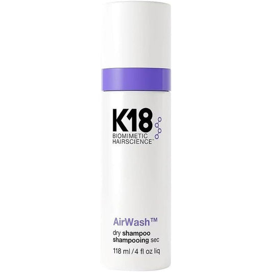 K18 AirWash Dry Shampoo non-aerosol spray for oily hair and scalp care best hair oil