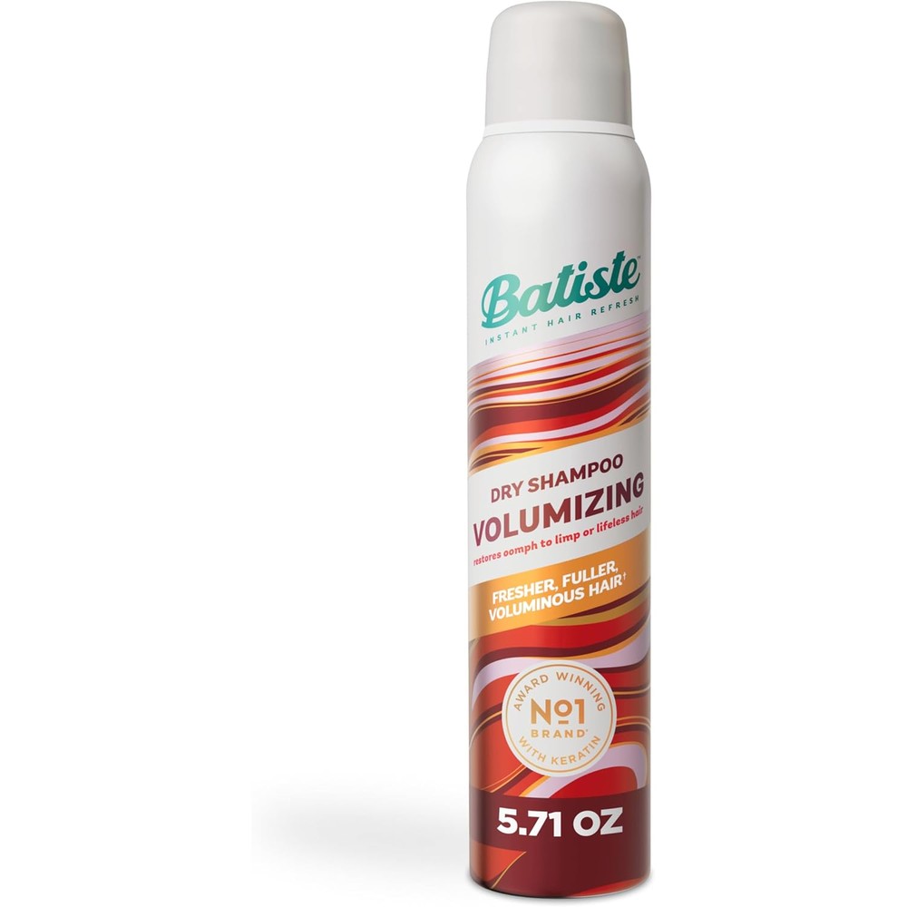 Batiste Volumizing Dry Shampoo front view of the 5.71 Ounce aerosol bottle