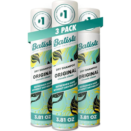 Batiste Original Dry Shampoo 3 Piece Set front packaging view
