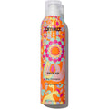 Amika Perk Up Talc Free Dry Shampoo front view showcasing the psychedelic pattern can design