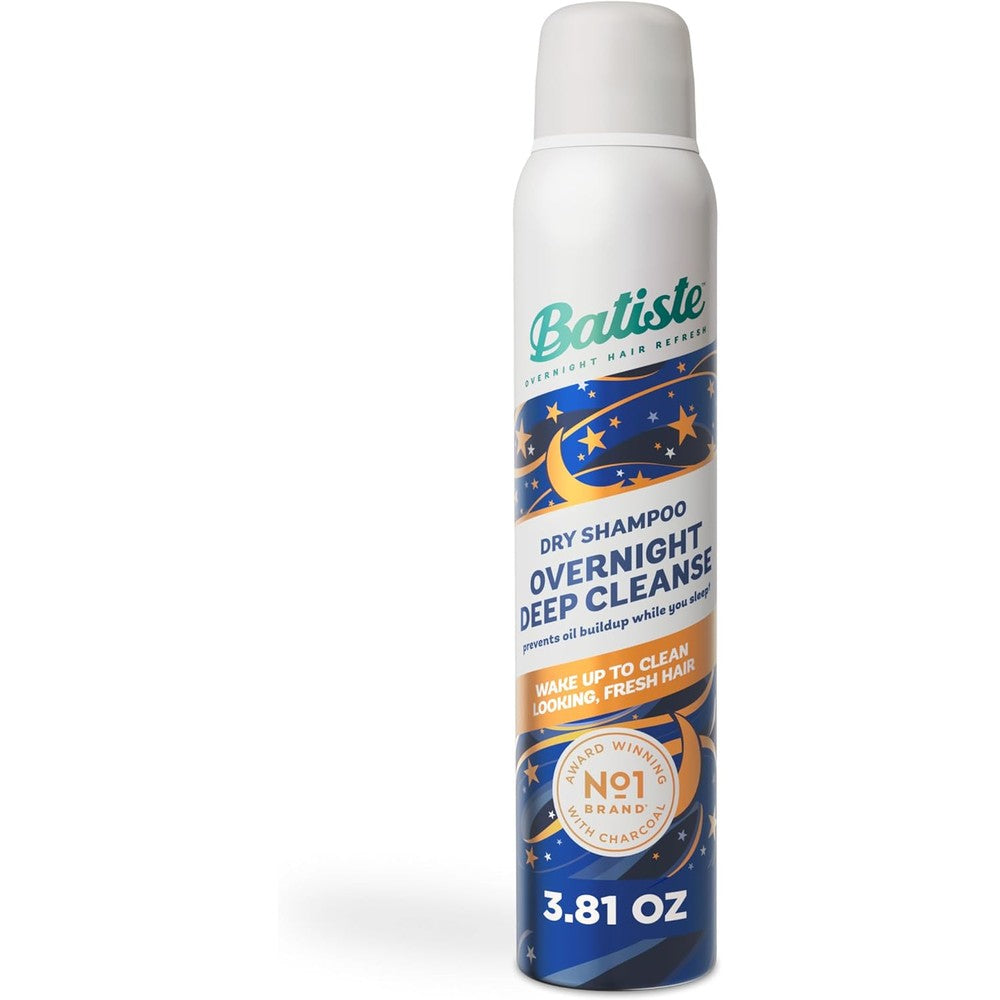 Batiste Overnight Deep Cleanse Dry Shampoo front view 3.81 ounce can