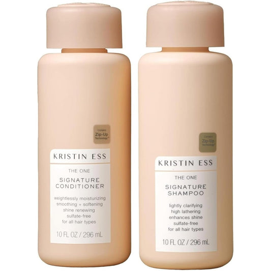 Kristin Ess Signature Shampoo and Conditioner Set for moisturizing all hair types