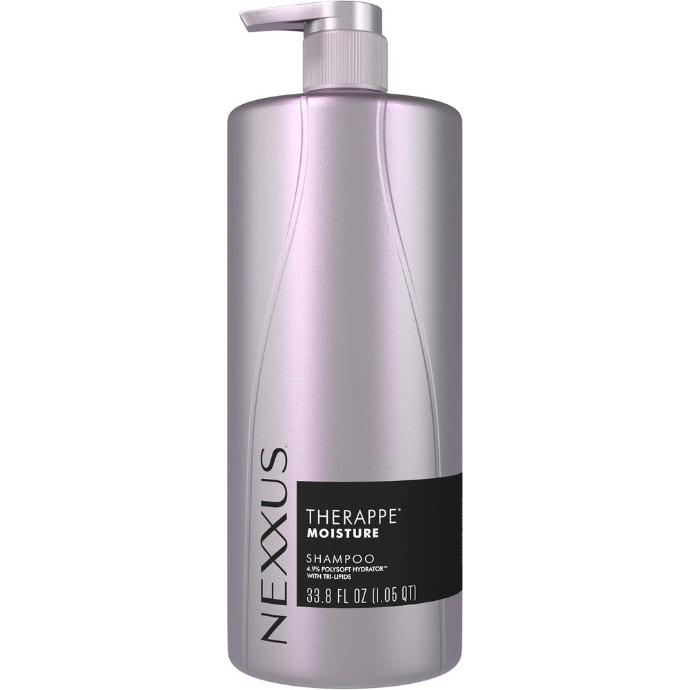Nexxus Therappe Moisturizing Shampoo 33.8 Ounce front view bottle with pump