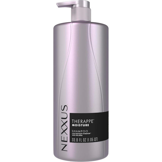 Nexxus Therappe Moisturizing Shampoo 33.8 Ounce front view bottle with pump