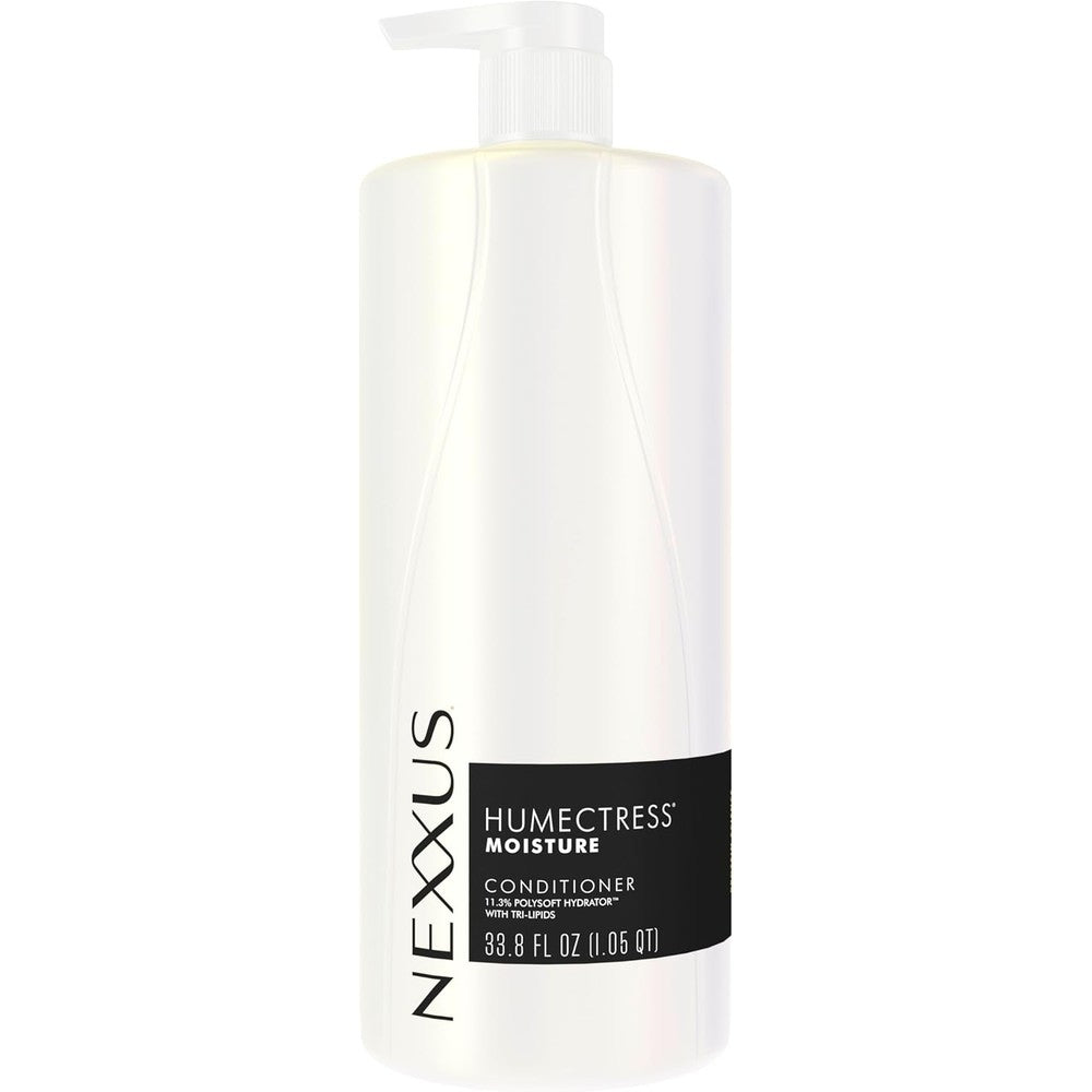 Nexxus Humectress Ultimate Moisturizing Conditioner front view of 33.8 fluid ounce pump bottle