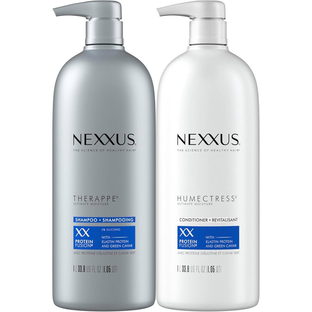Nexxus Therappe and Humectress shampoo and conditioner combo pack front view