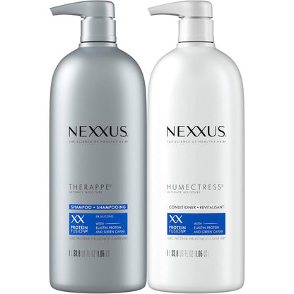 Nexxus Therappe and Humectress shampoo and conditioner combo pack front view