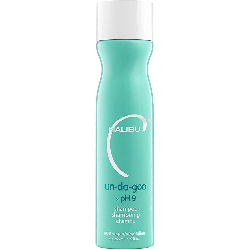 Malibu C Un Do Goo Clarifying Shampoo 9 Fluid Ounce front view authentic USA import