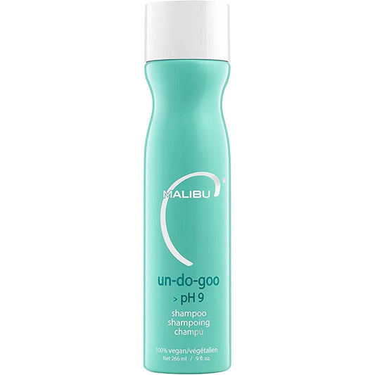 Malibu C Un Do Goo Clarifying Shampoo 9 Fluid Ounce front view authentic USA import