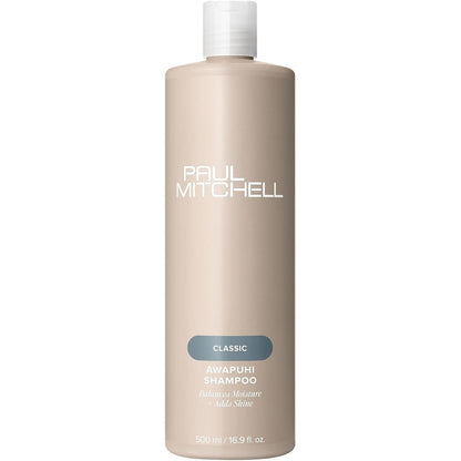 Paul Mitchell Awapuhi Shampoo 500ml front view bottle for salon quality daily hair care