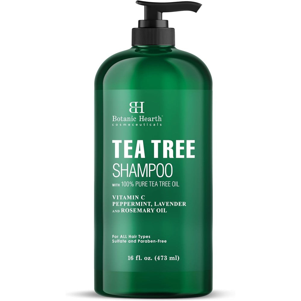 Botanic Hearth tea tree shampoo for dandruff and itchy scalp relief