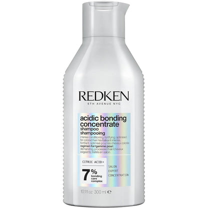 Redken Acidic Bonding Concentrate Shampoo front view for bond repair salon treatment