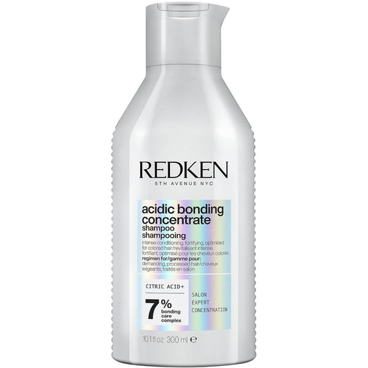 Redken Acidic Bonding Concentrate Shampoo front view for bond repair salon treatment
