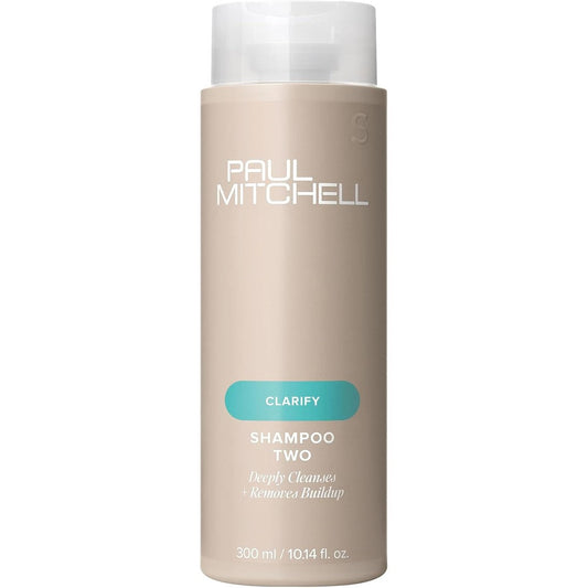 Paul Mitchell Shampoo Two 300ml clarifying cleanser front view for oily hair