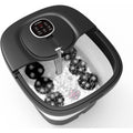 CuPiLo foot spa bath massager front view showcasing digital display and control panel