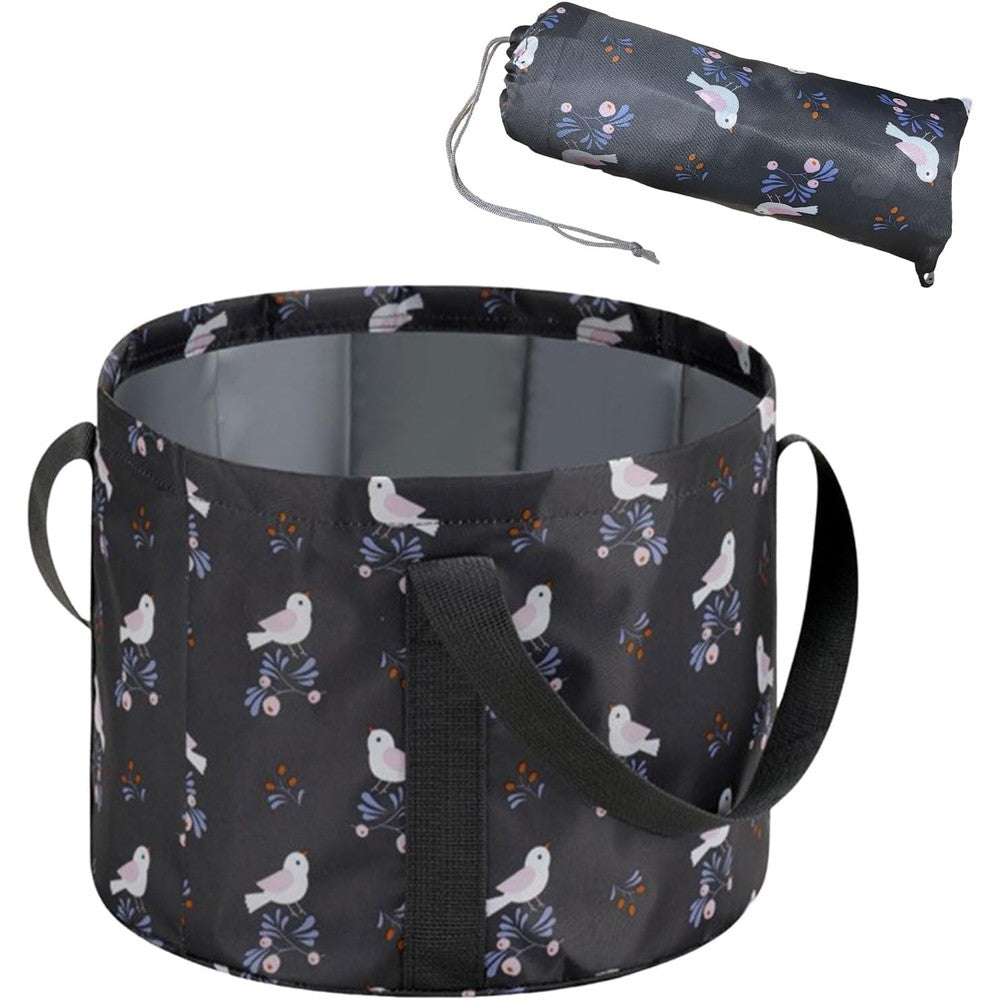 Absok portable collapsible foot bath tub front view