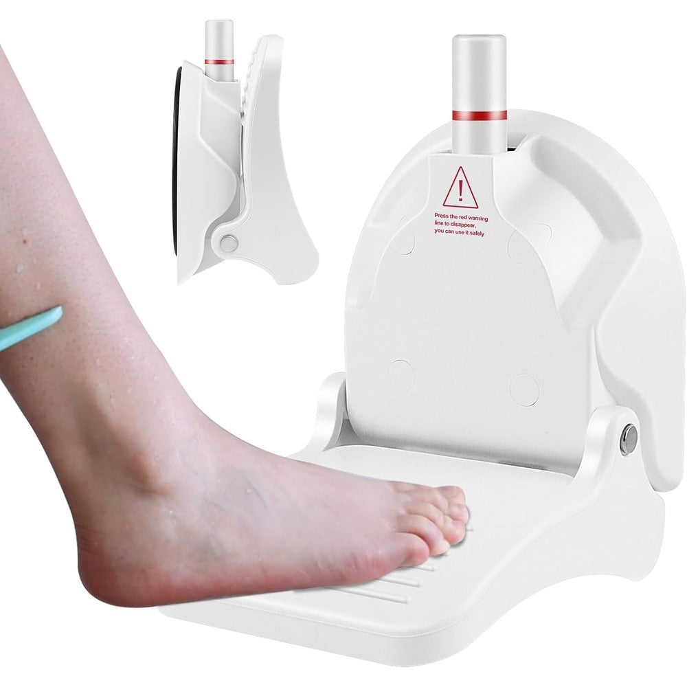 Ruppence foldable shower foot rest front view