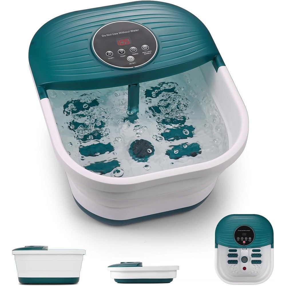 CureCure collapsible foot spa bath massager front view