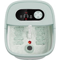 Rightmell Snailax collapsible foot spa front view green