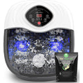 Closewave foot spa bath massager front view showcasing control panel and tub