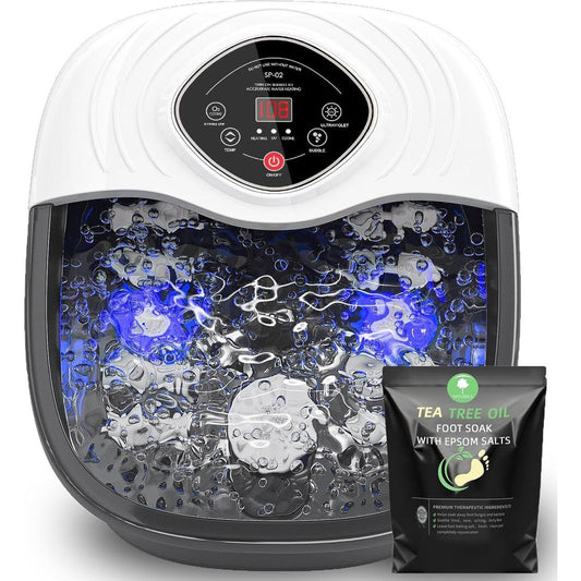 Closewave Foot Spa Bath Massager front view with digital display